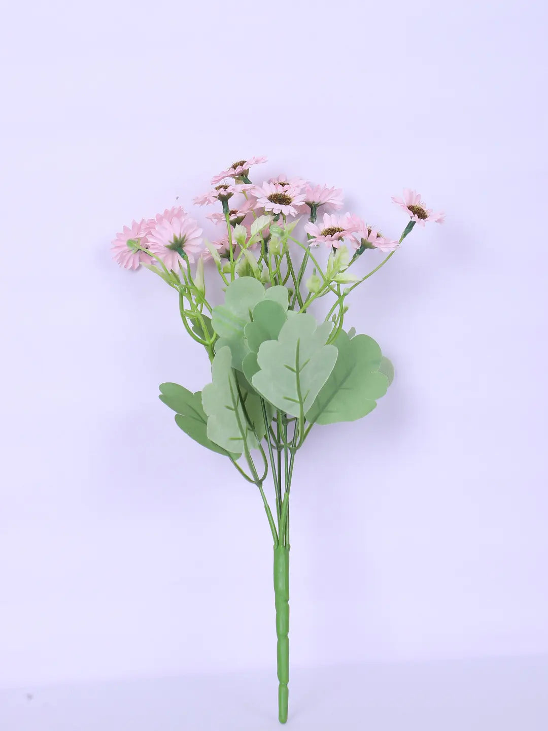 Artificial Daisy Flower Bouquets Wedding Floral Arrangement (32 cm Tall, Pack of 3, Pink)