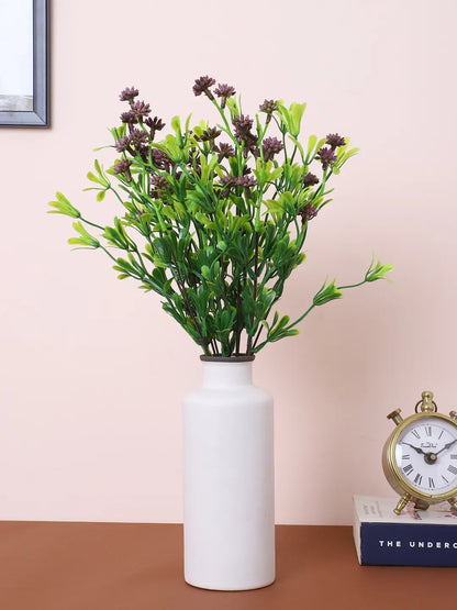 Artificial Green with Flower Bouquets for Wedding Floral Arrangement (40 cm Tall, Without Pot, Pack of 3)