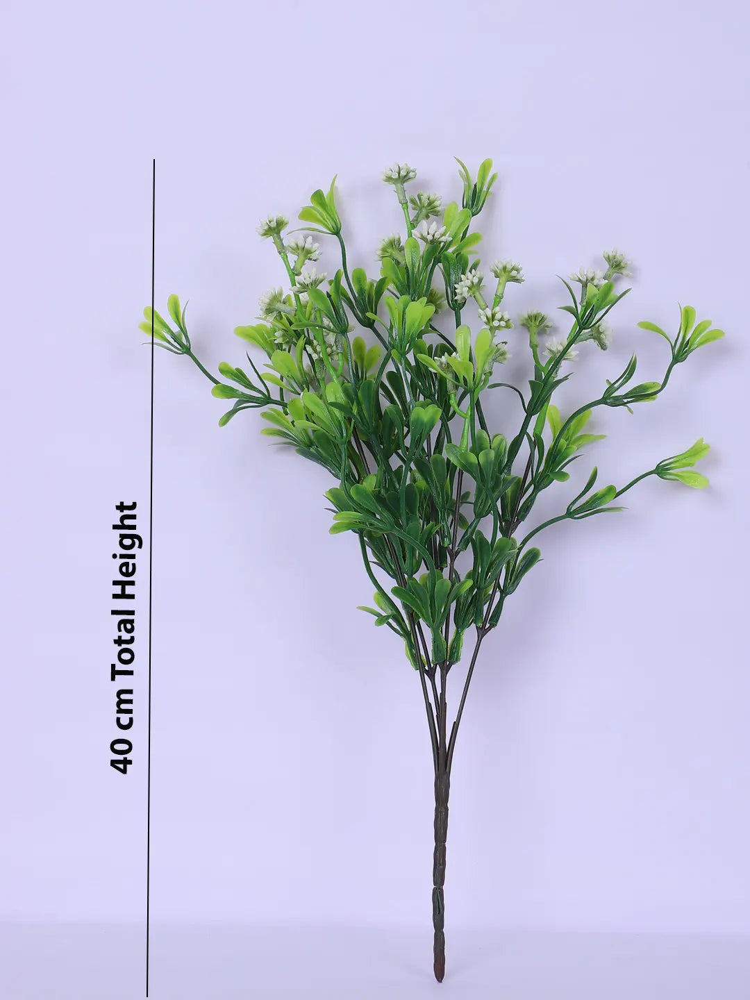 Artificial Green with Flower Bouquets for Wedding Floral Arrangement (40 cm Tall, Without Pot, Pack of 3)