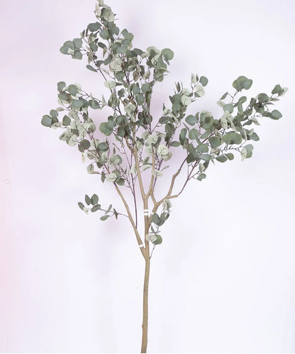 Artificial Eucalyptus potted plant, outdoor and indoor (180 cm Tall, Green)