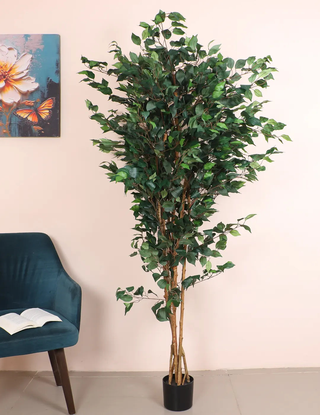 Artificial Ficus Palatial Plant Tree With Pot – 7 Feet