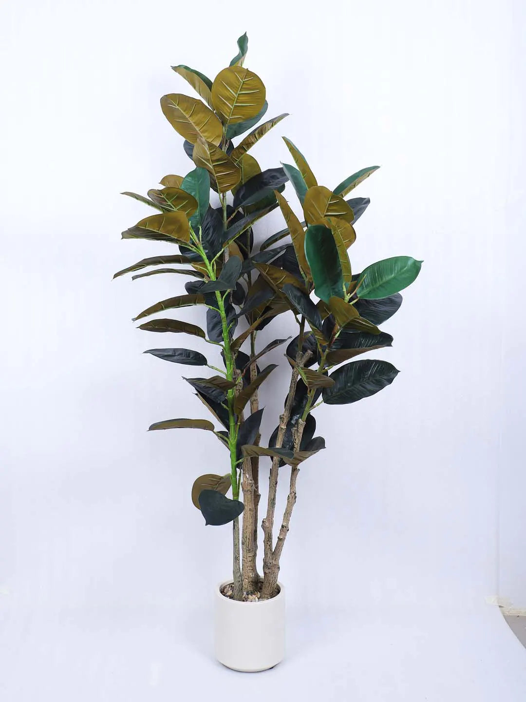 Artificial Evergreen Fiddle Leaf Fig Potted Plants Natural Faux Plants (150 cm Tall)