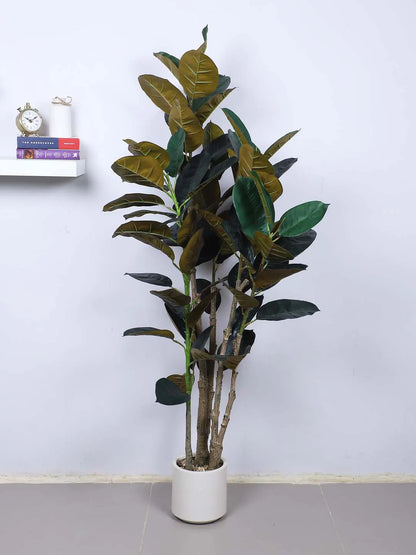 Artificial Evergreen Fiddle Leaf Fig Potted Plants Natural Faux Plants (150 cm Tall)