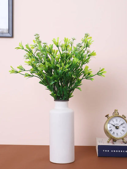 Artificial Green with Flower Bouquets for Wedding Floral Arrangement (40 cm Tall, Without Pot, Pack of 3)