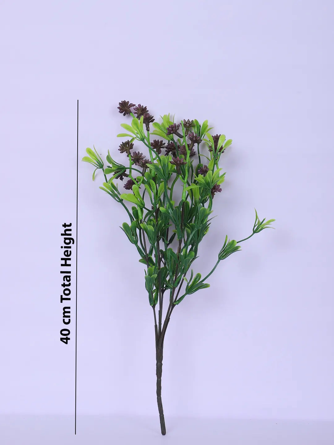 Artificial Green with Flower Bouquets for Wedding Floral Arrangement (40 cm Tall, Without Pot, Pack of 3)