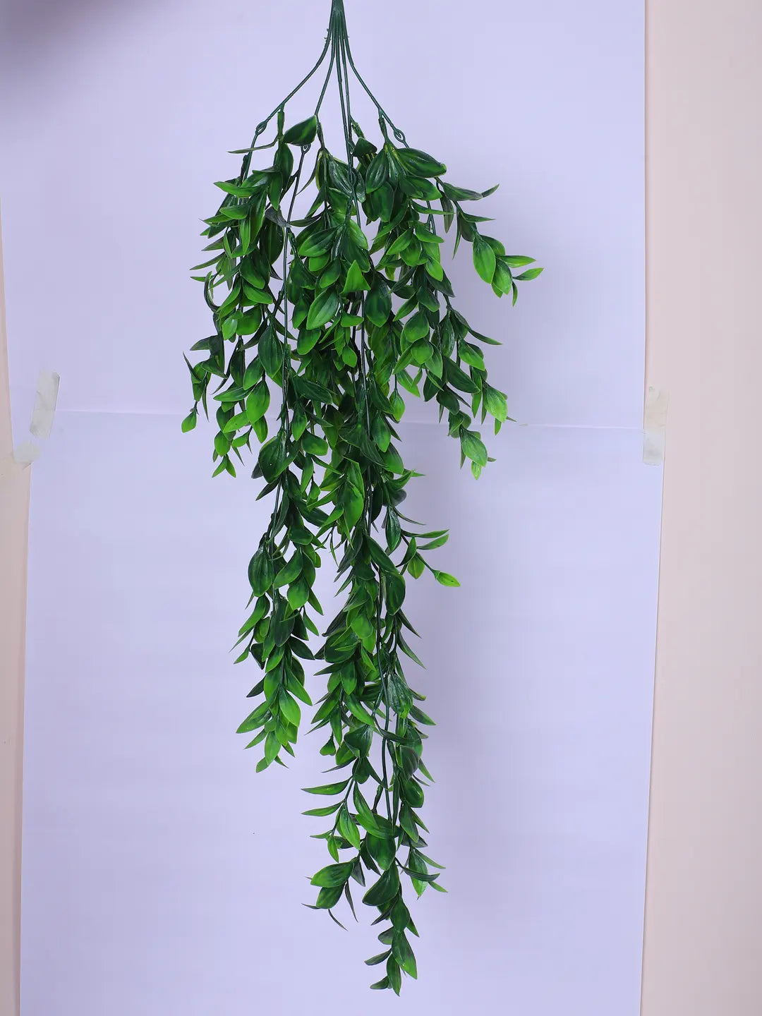 Artificial Hanging Eucalyptus Green Creeper for Home, Wedding Décor (Pack of 2, 75 cm Tall, Green)