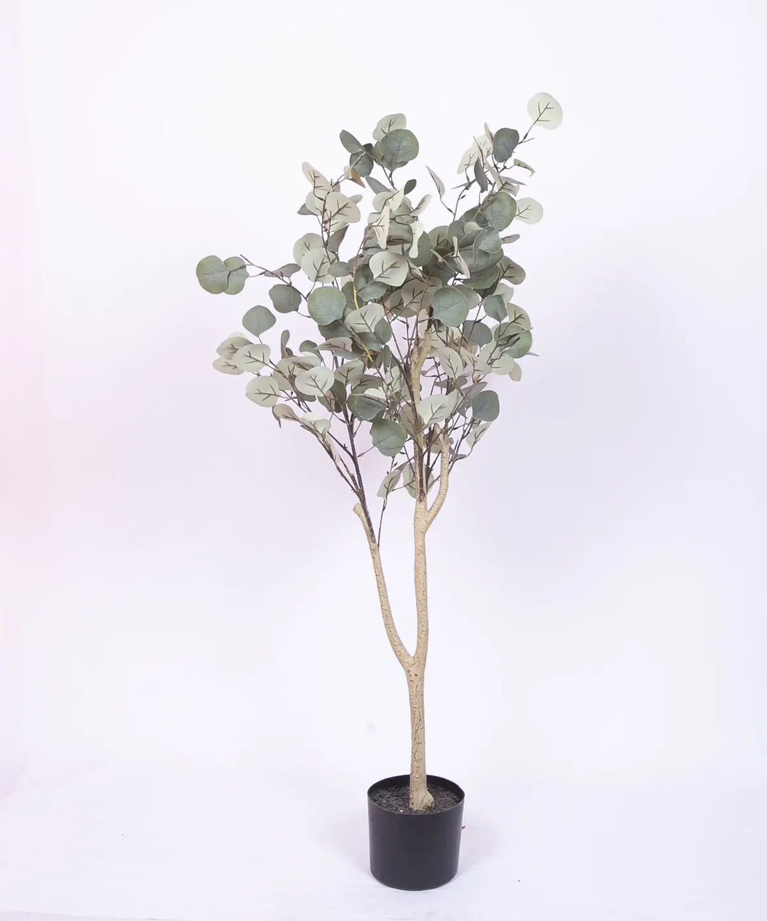 Artificial Eucalyptus potted plant, outdoor and indoor (110 cm Tall, Green)