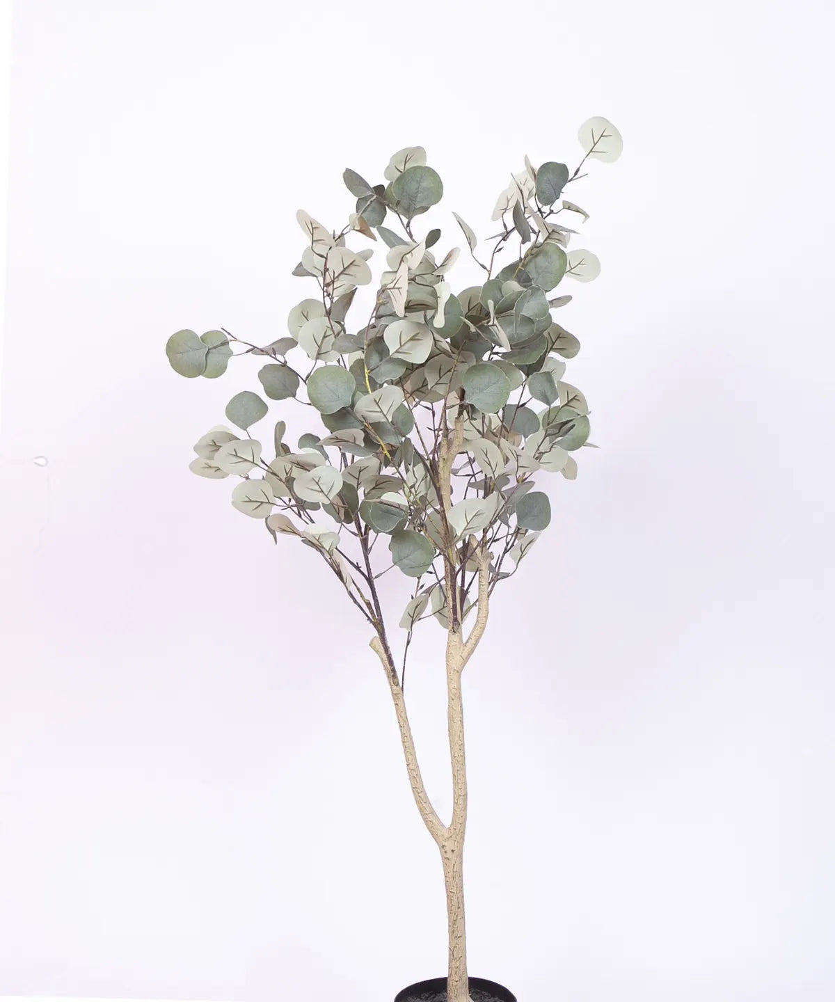 Artificial Eucalyptus potted plant, outdoor and indoor (110 cm Tall, Green)