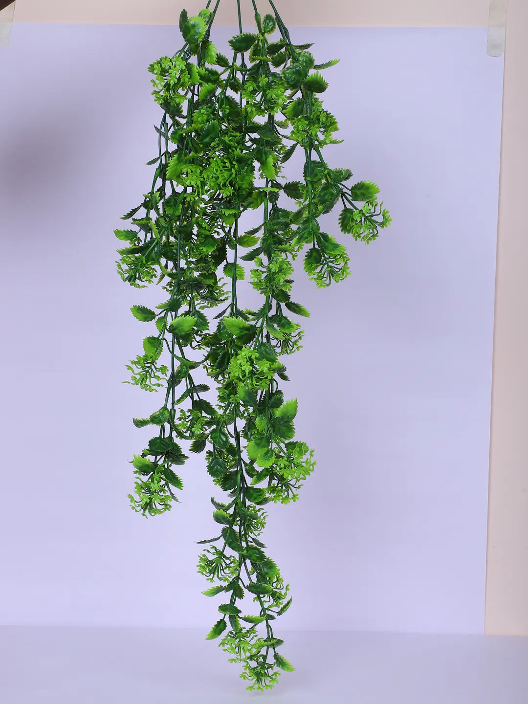 Artificial Hanging Green Creeper for Home, Wedding Décor (Pack of 2, 70 cm Tall, Green)