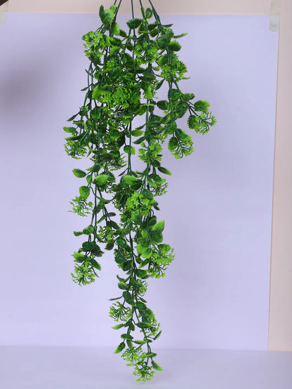 Artificial Hanging Green Creeper for Home, Wedding Décor (Pack of 2, 70 cm Tall, Green)