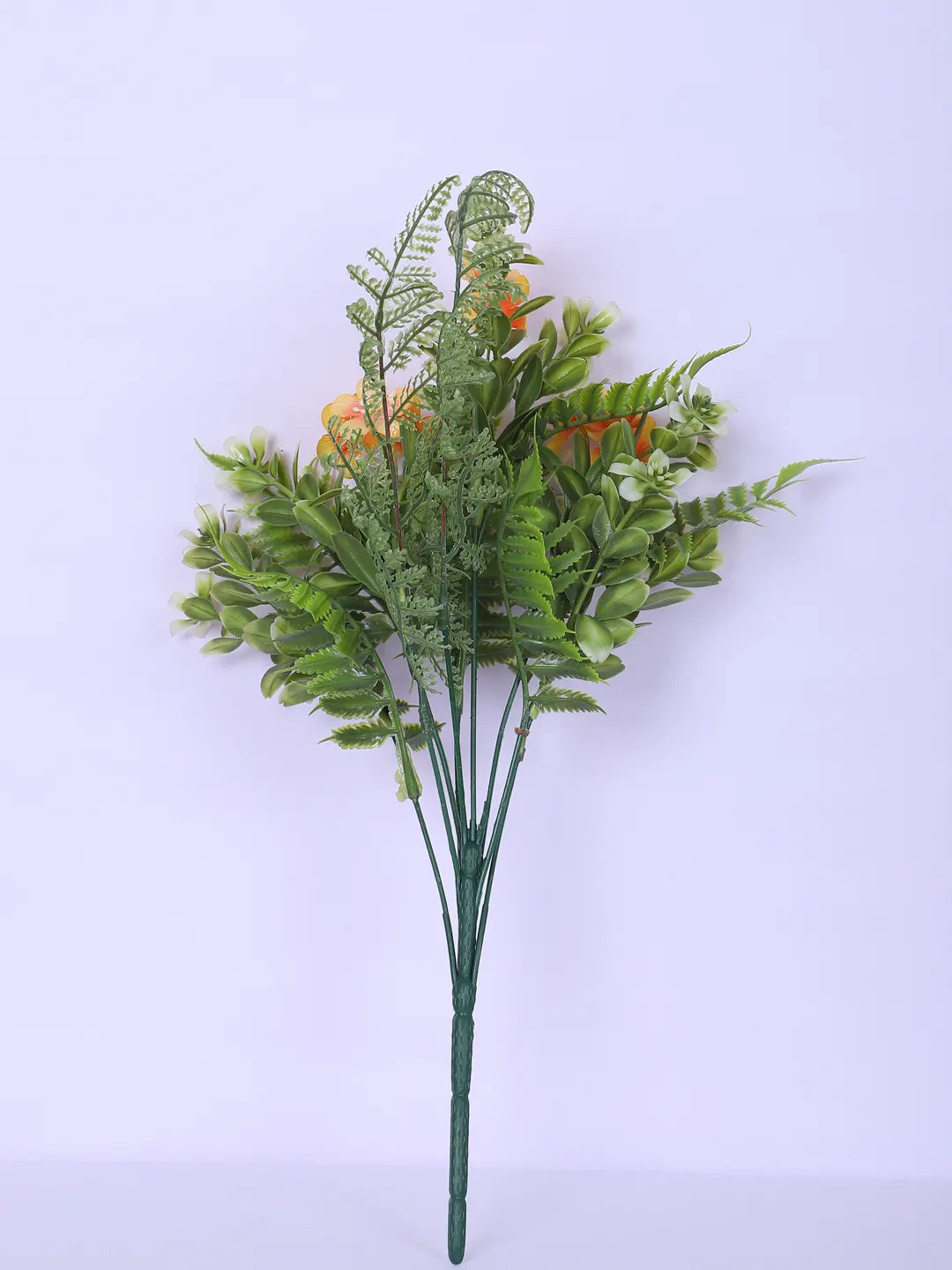 Artificial Green with Flower Bouquets for Wedding Floral Arrangement (40 cm Tall, Without Pot, Pack of 3)