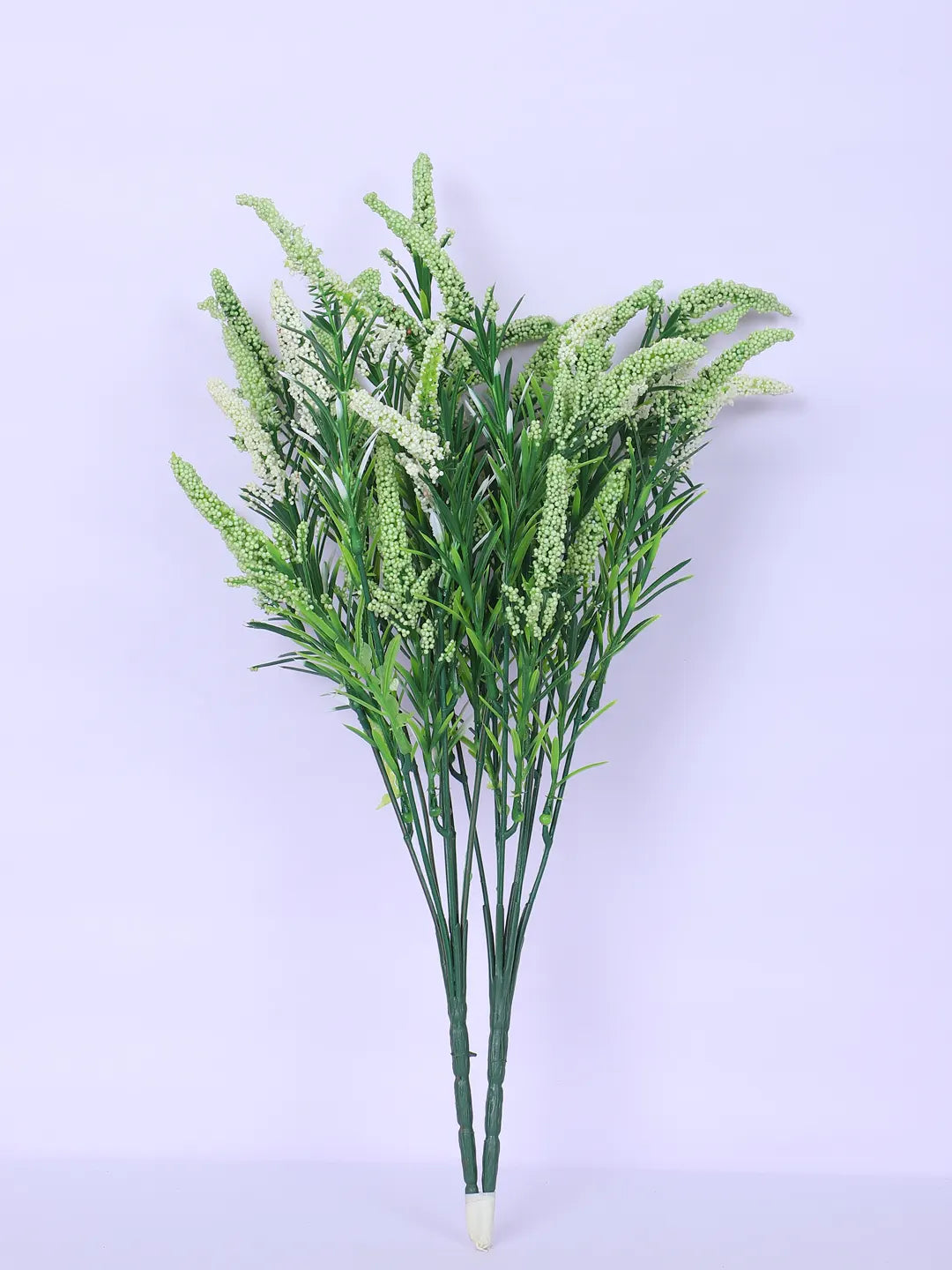 Artificial Hogla Flower for Vase Wedding Floral Arrangement (34 cm Tall, Pack of 3, White)