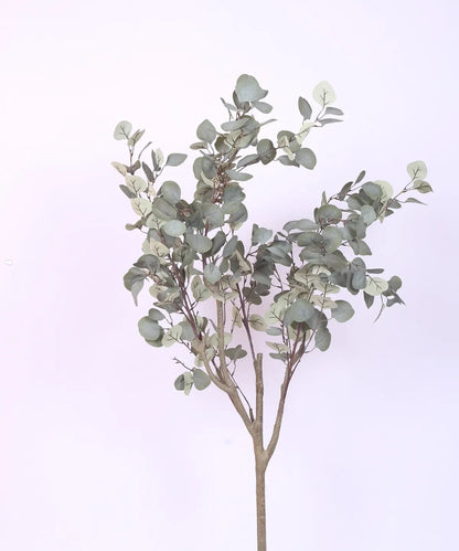 Artificial Eucalyptus potted plant, outdoor and indoor (140 cm Tall, Green)