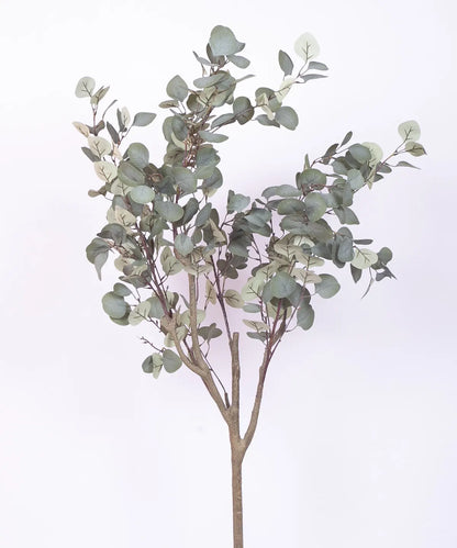 Artificial Eucalyptus potted plant, outdoor and indoor (140 cm Tall, Green)
