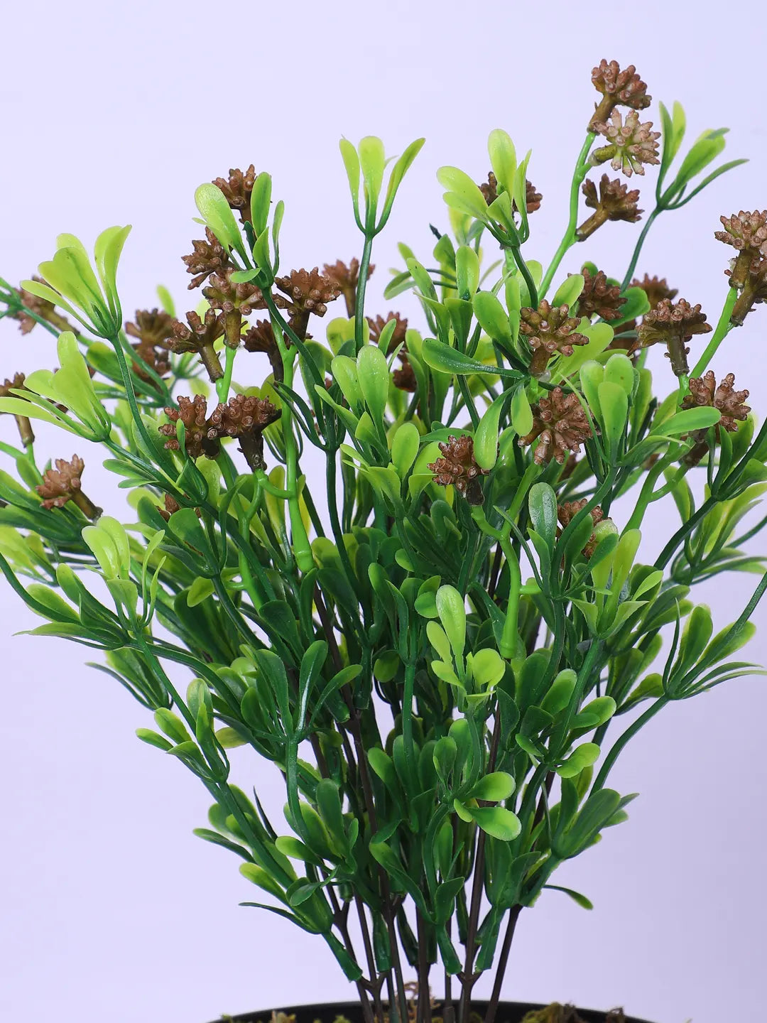 Artificial Green with Flower Bouquets for Wedding Floral Arrangement (40 cm Tall, Without Pot, Pack of 3)