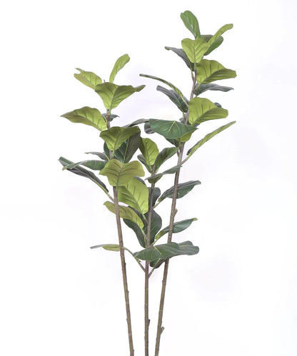 Artificial Evergreen Fiddle Leaf Fig Potted Plants Natural Faux Plants - 150 cm Tall