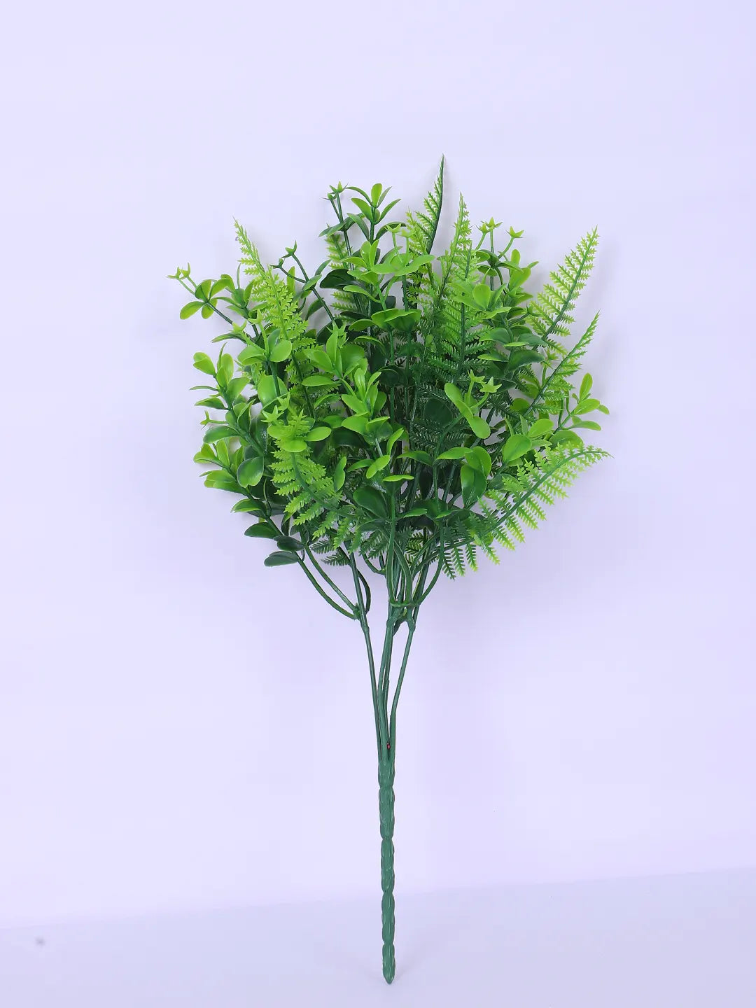 Artificial Green Eucalyptus Bouquets For Wedding Floral Arrangement (34 cm Tall, Pack of 3, Green)