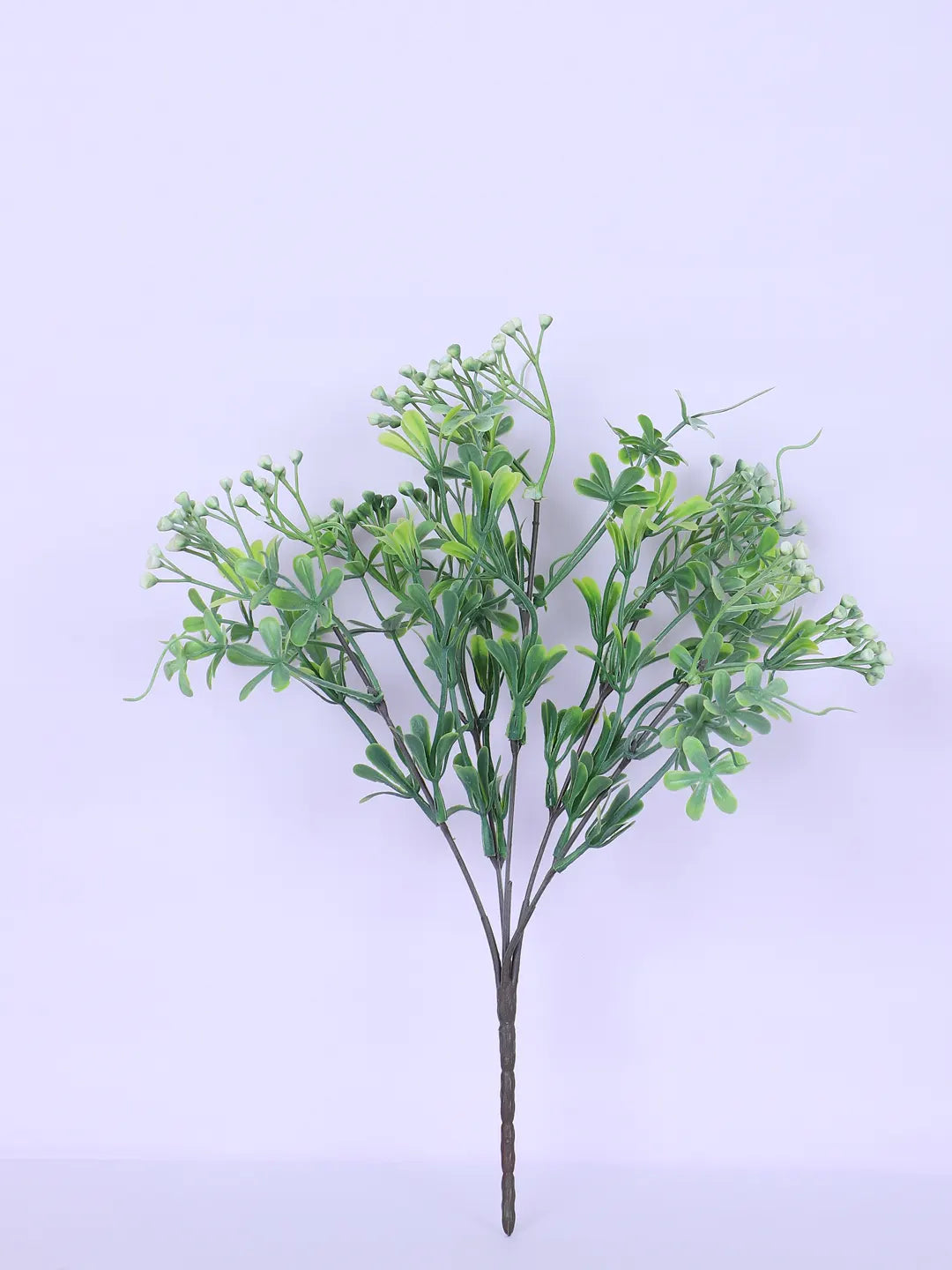 Artificial Green Bouquets for Wedding Floral Arrangement (40 cm Tall, Without Pot, Pack of 3, Multicolor)