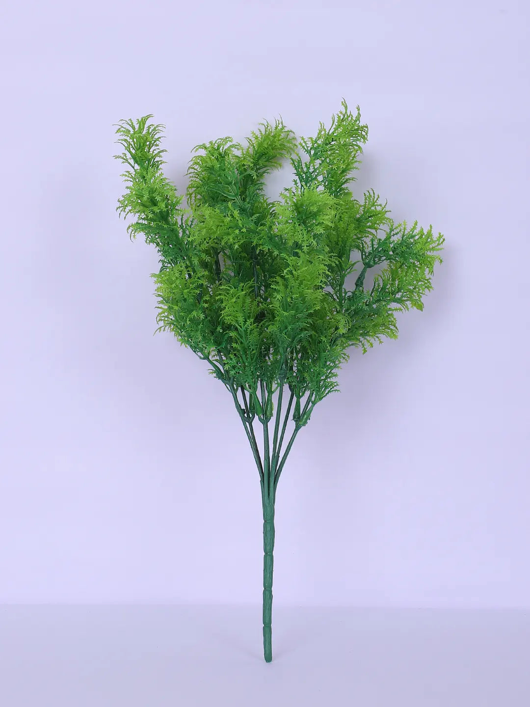 Artificial Green Grass Bouquets For Wedding Floral Arrangement (30 cm Tall, Without Pot, Pack of 3, Green)