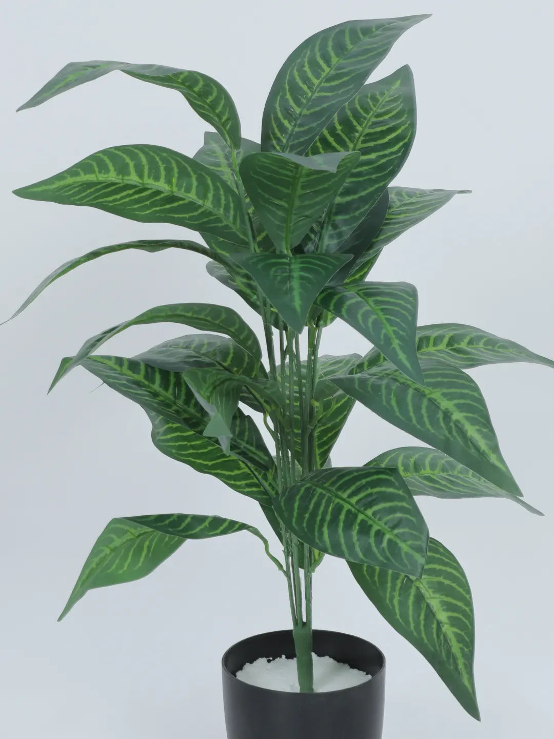 Artificial Croton Plants for Interior Decor/Home Decor/Office Decor|26 Leaves (with Pot, 70 cm Tall)