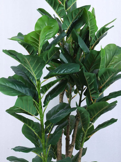 Artificial Evergreen Fiddle Leaf Fig Potted Plants Natural Faux Plants - 150 cm Tall